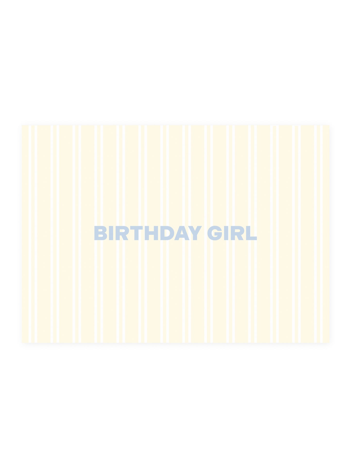 Postcard 'BIRTHDAY GIRL'