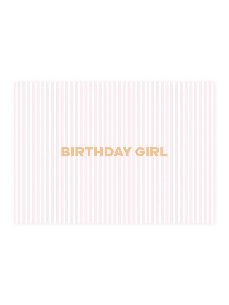 Postcard 'BIRTHDAY GIRL'