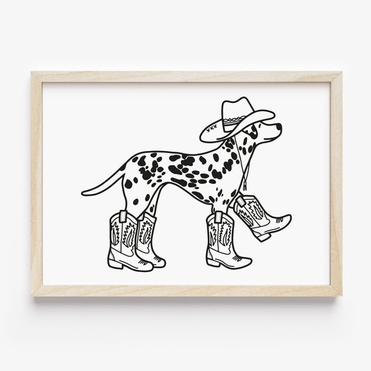 Poster Dalmatian